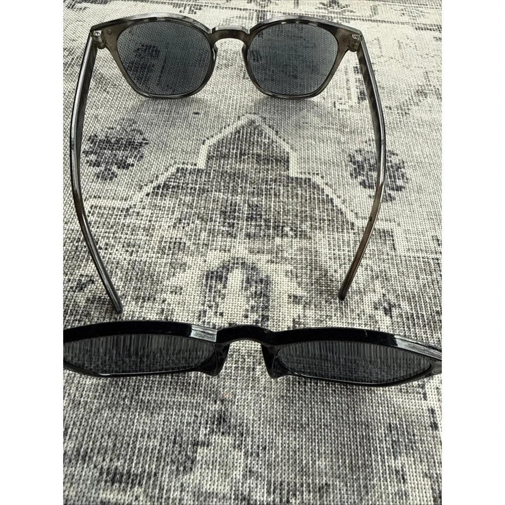 Set Of 2 +1.60  Reading Sunglasses Set Includes 2 Pairs - Black & Tortoise Shell